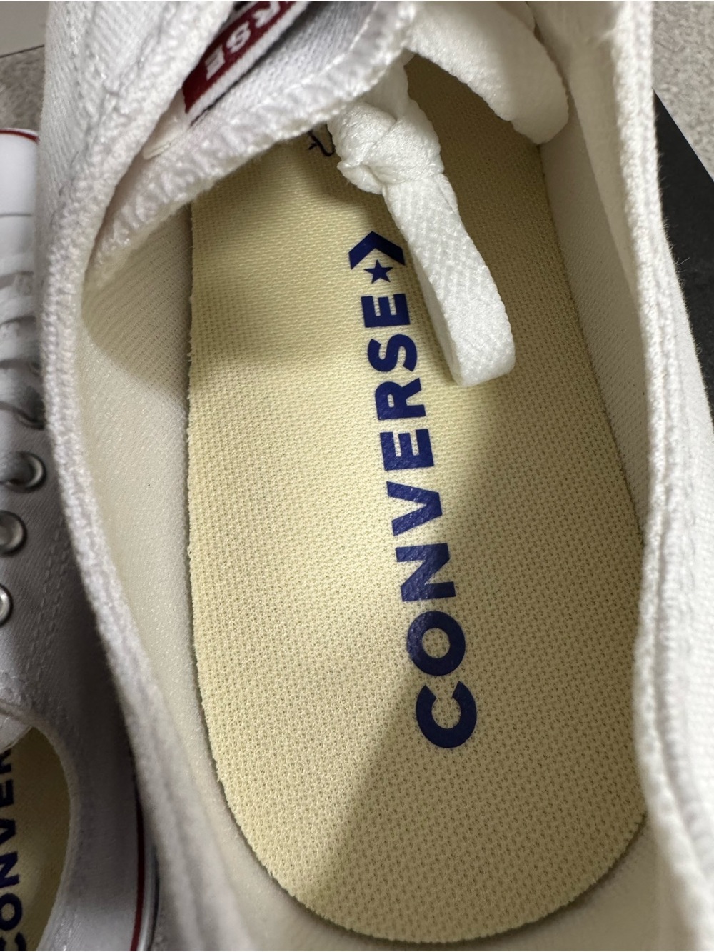 Converse Chuck Taylor All Star Ox Optic White Size 8.5 Men/ 10.5 Women - Picture 7 of 11